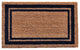 Calloway Mills Dark Blue Border Doormat 24" x 36"