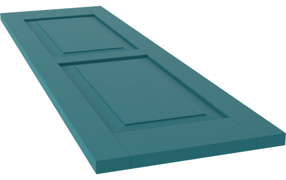 Two Equal Raised Panel Shutters (Per Pair)