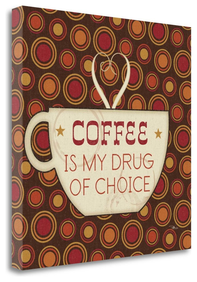 "Caffeine II" By Pela Studio, Giclee Print on Gallery Wrap Canvas, Ready to Hang