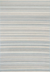 Newport Ivory And Blue Area Rug, 2'2"X7'7"