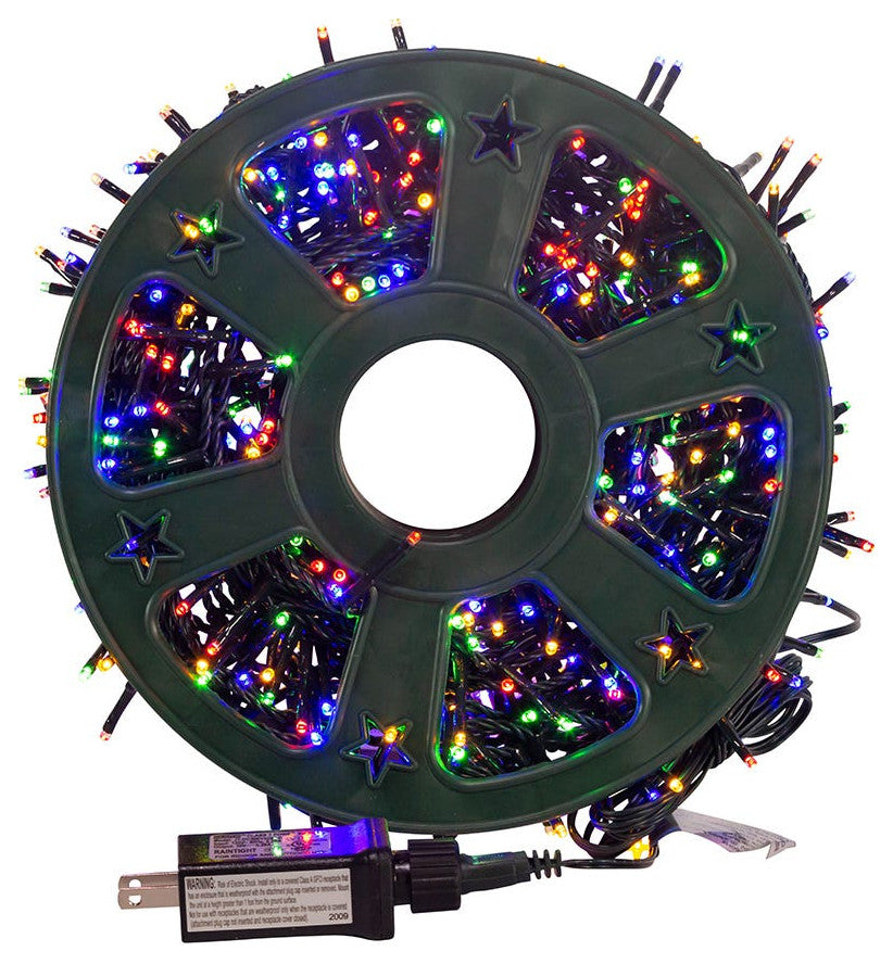 600 Light, 49' Multi-Color LED Rice Light Set