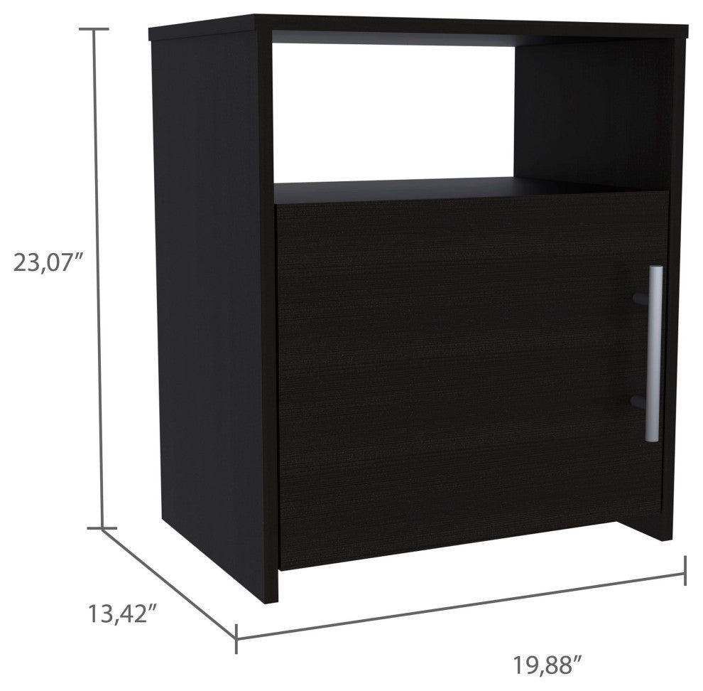 DEPOT E-SHOP Lubec 3 Piece Bedroom Set, Armoire and 2 Nightstands