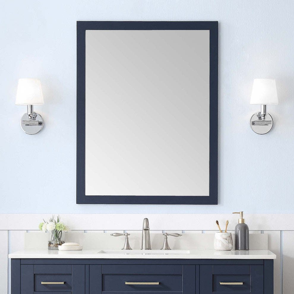 OVE Decors Tahoe 28"x36" Mirror, Midnight Blue
