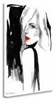 "Over The Shoulder" By Aasha Ramdeen, Giclee Print on Gallery Wrap Canvas