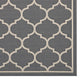 Area Rug Floor Carpet, Indoor Outdoor, Moroccan, Rectangular, 4x6, Gray Beige