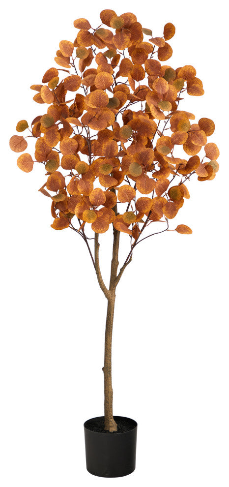 5' Autumn Eucalyptus Artificial Tree