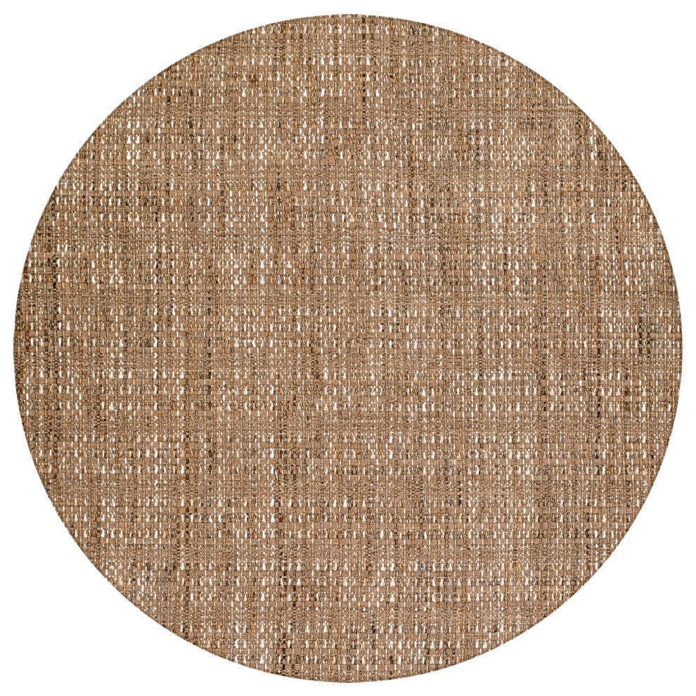 Dalyn Nepal NL100 Mocha 4'x4' Round Rug
