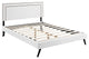 Virginia Queen Platform Bed with Round Splayed Legs