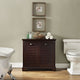 Lydia Linen Hamper, Espresso