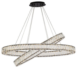 Modern Black 2-Light Pendant