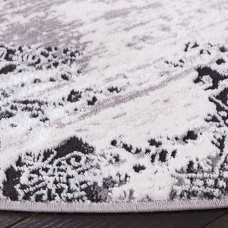 Safavieh Amelia Collection, ALA271 Rug, Grey/Charcoal, 6'7" Round