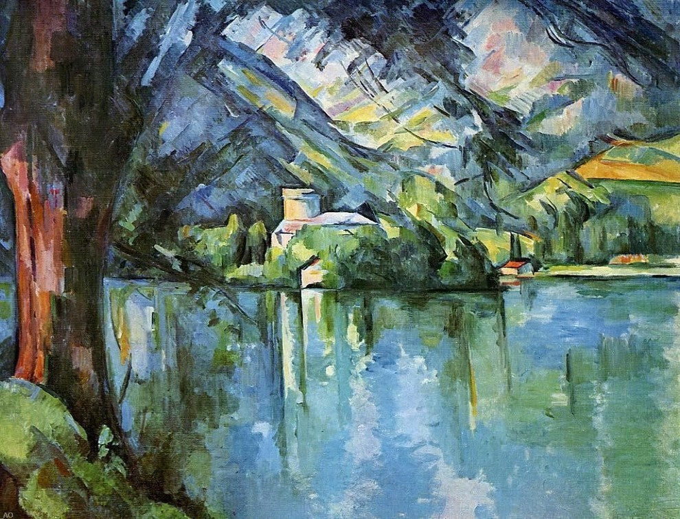Paul Cezanne The Lac d-Annecy Wall Decal