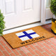 Calloway Mills Nautical Personalized Doormat Doormat, Letter X