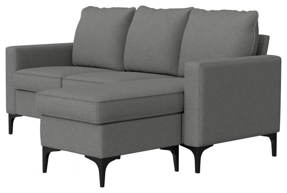 Hillsdale Alamay Upholstered Reversable Sectional Chaise