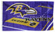 Baltimore Ravens - 3' x 5' NFL Polyester Flag (Field Design)