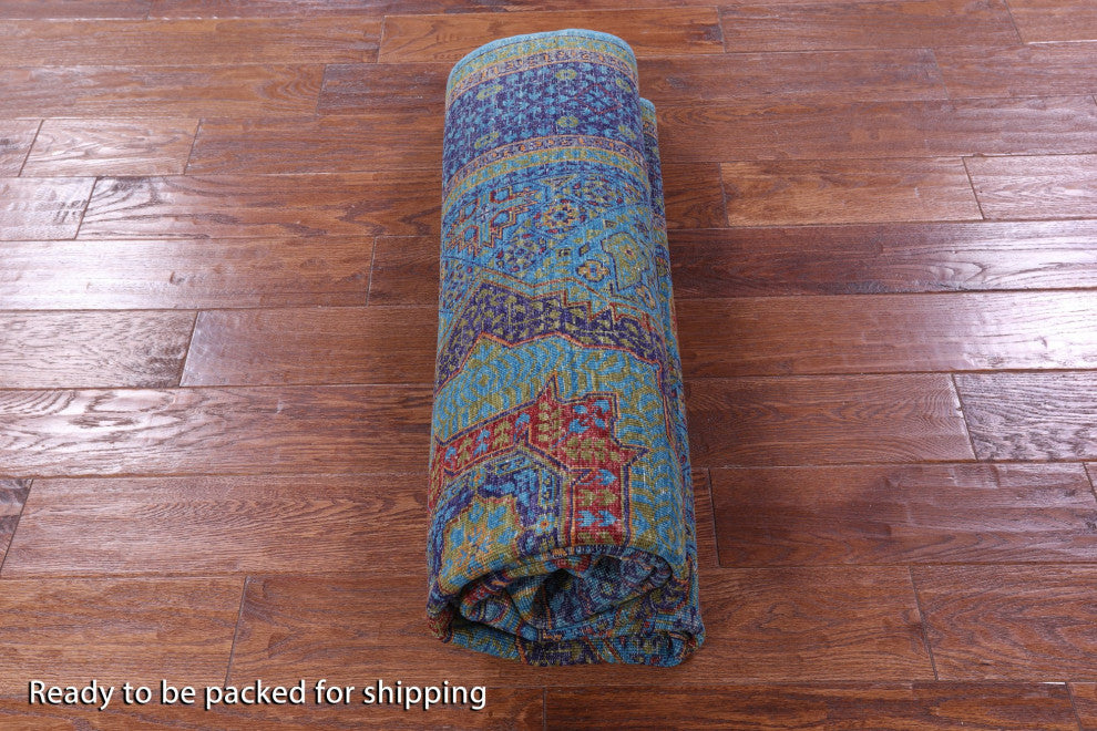 5' 5" X 7' 5" Mamluk Handmade Wool Rug - Q12607