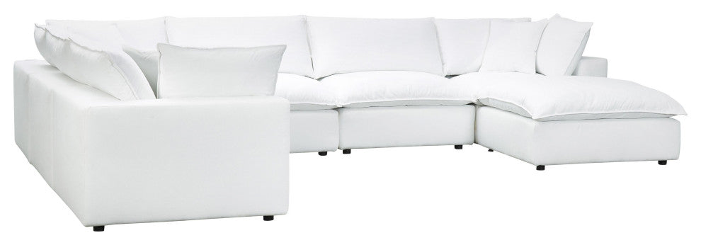 Cali Pearl Modular Large Chaise Sectional