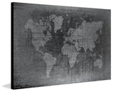 "Latitude 2" Print on Brushed Aluminum, 45"x30"