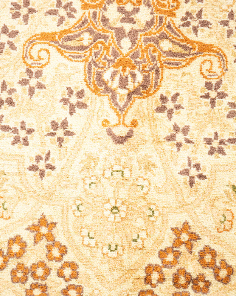 Mogul, One-of-a-Kind Hand-Knotted Area Rug Ivory, 4' 8 x 7' 1