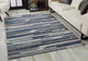 Calla Denni Indoor/Outdoor Rug, Blue, 2'2 X 4'