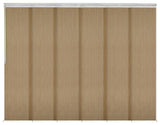 Anders 6-Panel Track Extendable Vertical Blinds 98-130"W