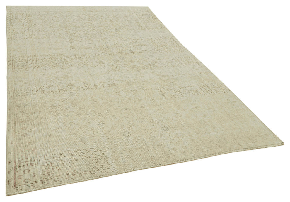 Rug N Carpet - Handmade Anatolian 6' 5'' x 9' 9'' Rustic Wool Area Rug