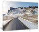 "Range Road in Winter Mountains" Landscape Wall Art, 40"x30"