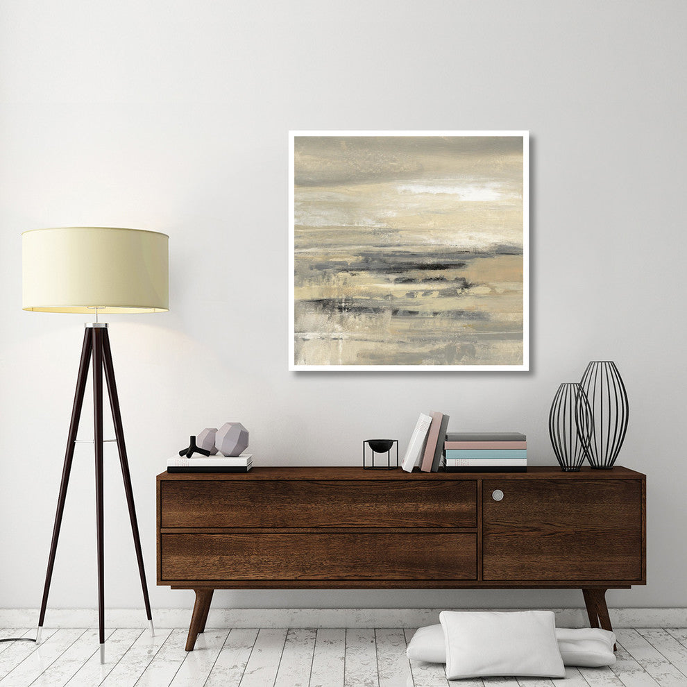 "January Road" Digital Paper Print by Silvia Vassileva, 42"x42"