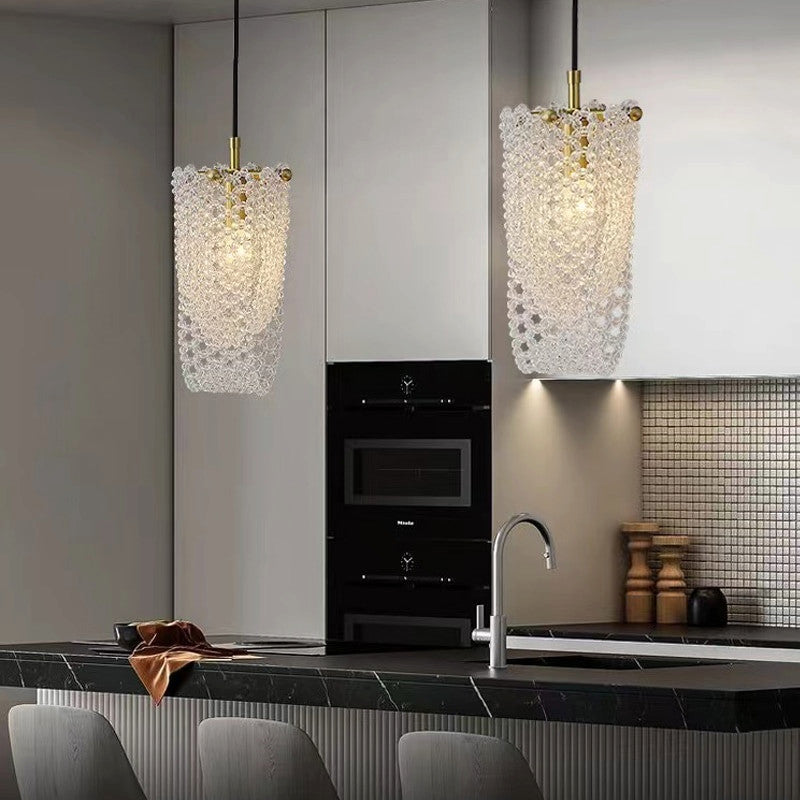 MIRODEMIÂ® Rialto | Luminous Crystal Pendant Light for Kitchen