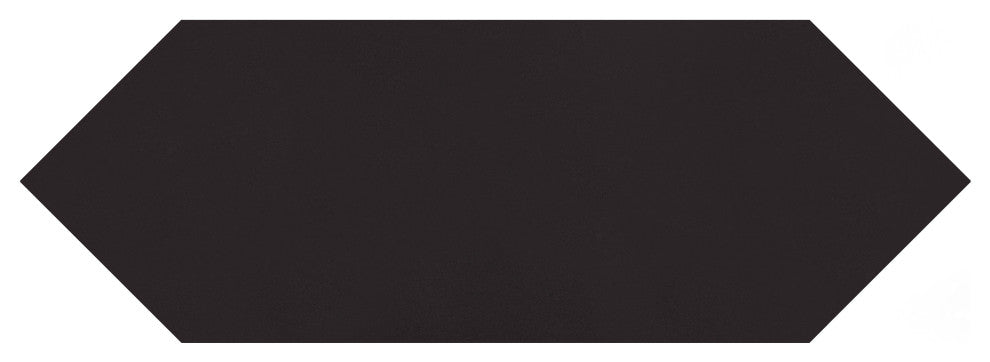 Kite Black Porcelain Floor and Wall Tile