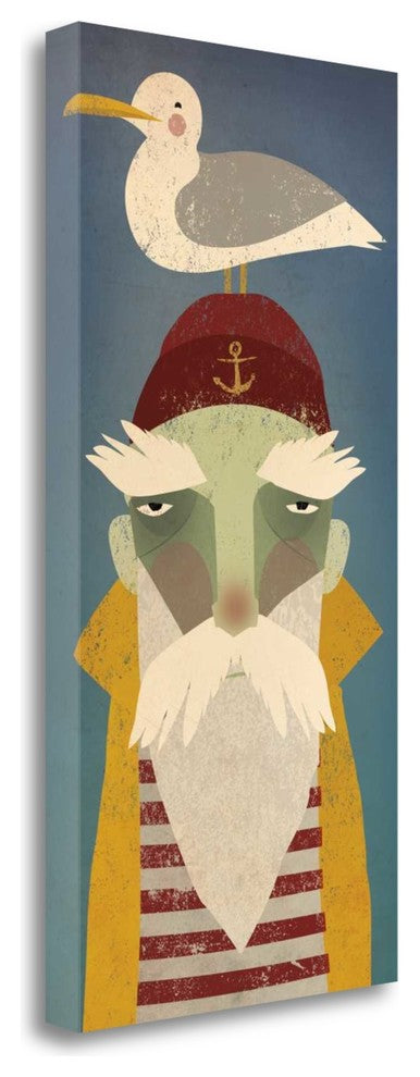 "Fisherman VIII" By Ryan Fowler, Giclee Print on Gallery Wrap Canvas