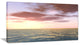 "Purple Tinged Atlantic Seashore" Seashore Canvas Wall Art, 40"x20"