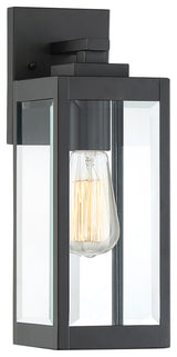 Westover 1-Light Outdoor Lantern, Earth Black
