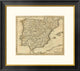 "Spain, Portugal, 1812" Framed Digital Print by Aaron Arrowsmith, 26x23"