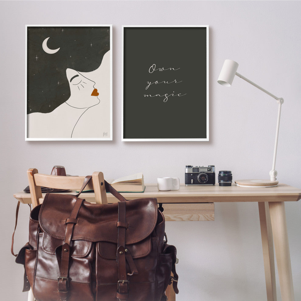 Own Your Magic Abstract Starry Night Hair,24 x 30