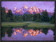 Grand Tetons At Schwabacher Landing, Grand Teton Np, Wyoming, 16"x12"