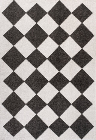 Draper Classic Geometric Diamond Pattern Area Rug