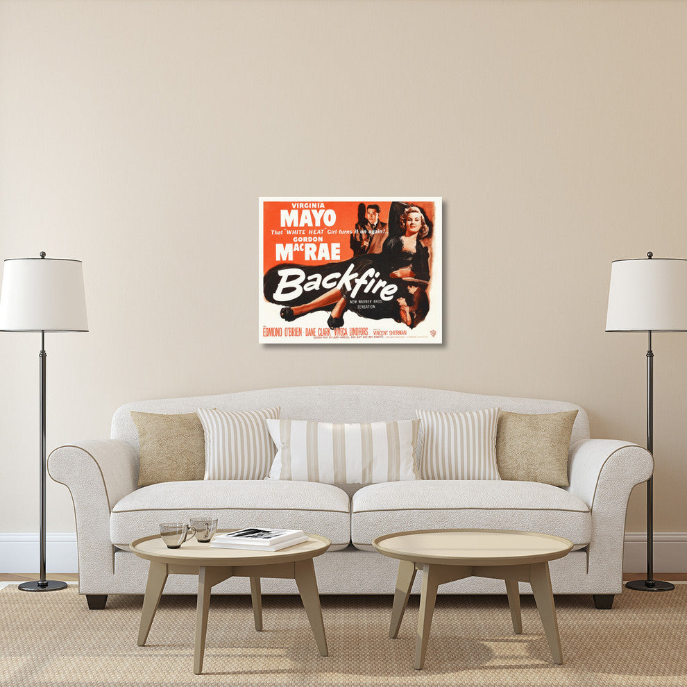 "Backfire" Stretched Canvas Giclee by Hollywood Photo Archive, 40x32"