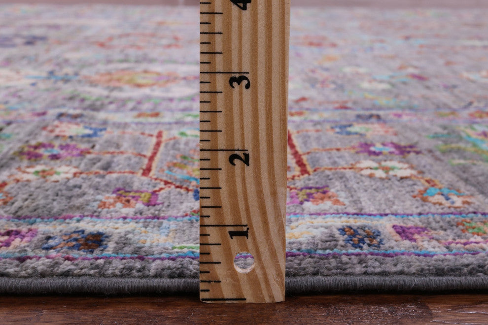 5' 1" X 6' 6" Persian Tabriz Handmade Wool Rug Q9630