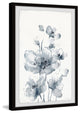 "Melting White Poppies" Framed Painting Print