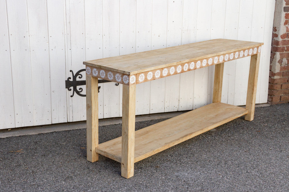 Reclaimed Wood Ming Style Altar Table