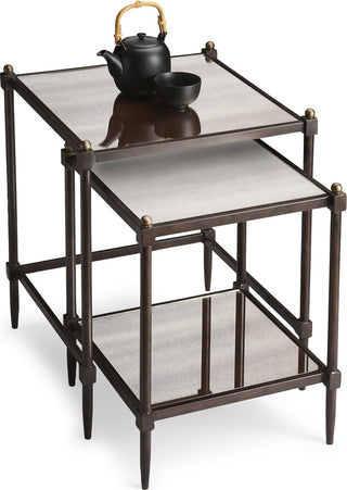 Butler Peninsula Mirrored Nesting Tables
