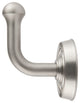 Sumner Street Home Hardware Minted Coat Hook, Satin Nickel