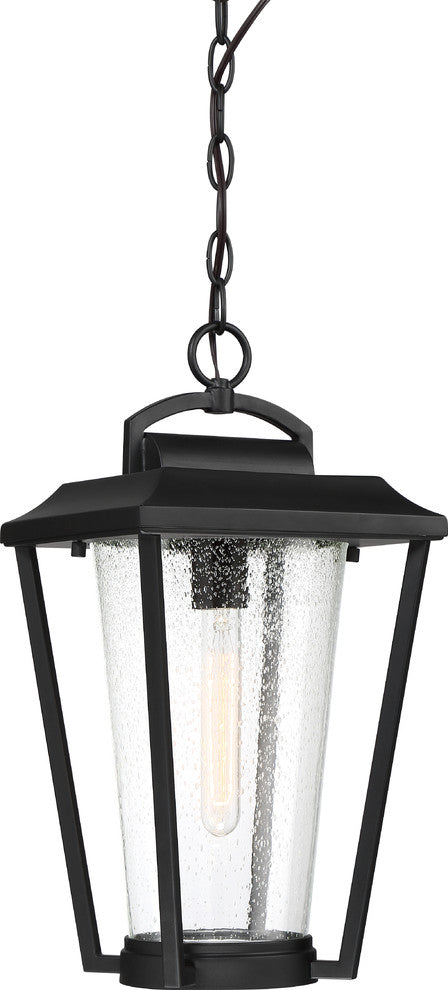 Nuvo 1-Light Lakeview Aged Bronze Hanging Lantern Light