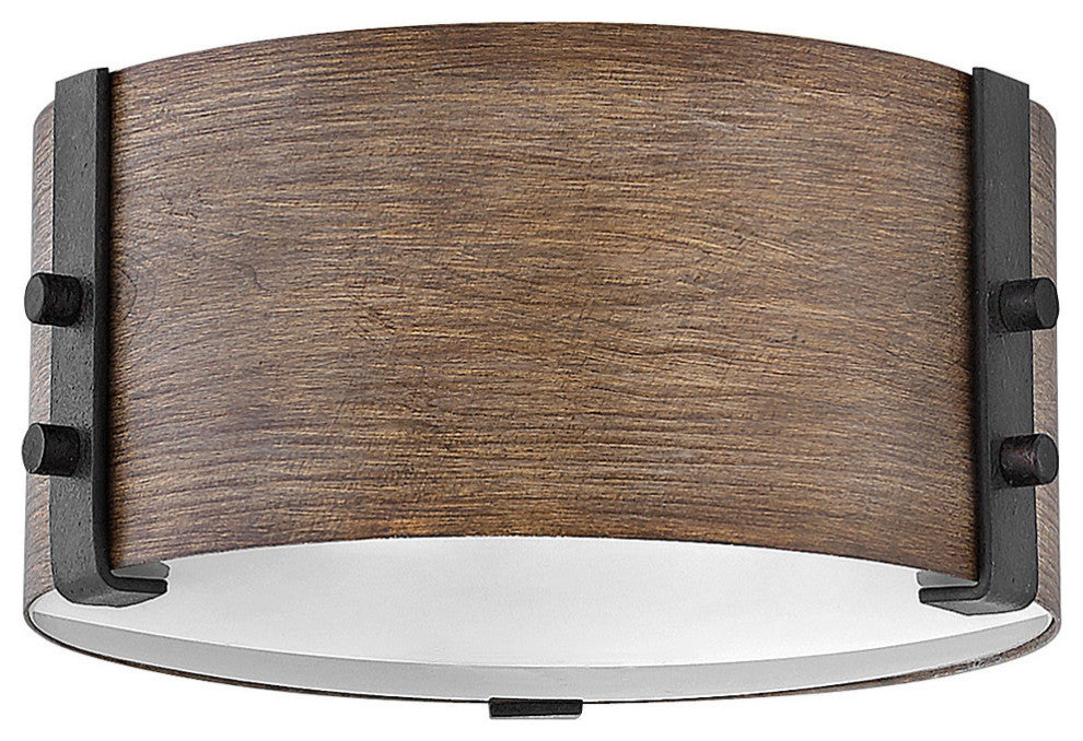 Hinkley Sawyer Outdoor Small Flush Mount, Sequoia