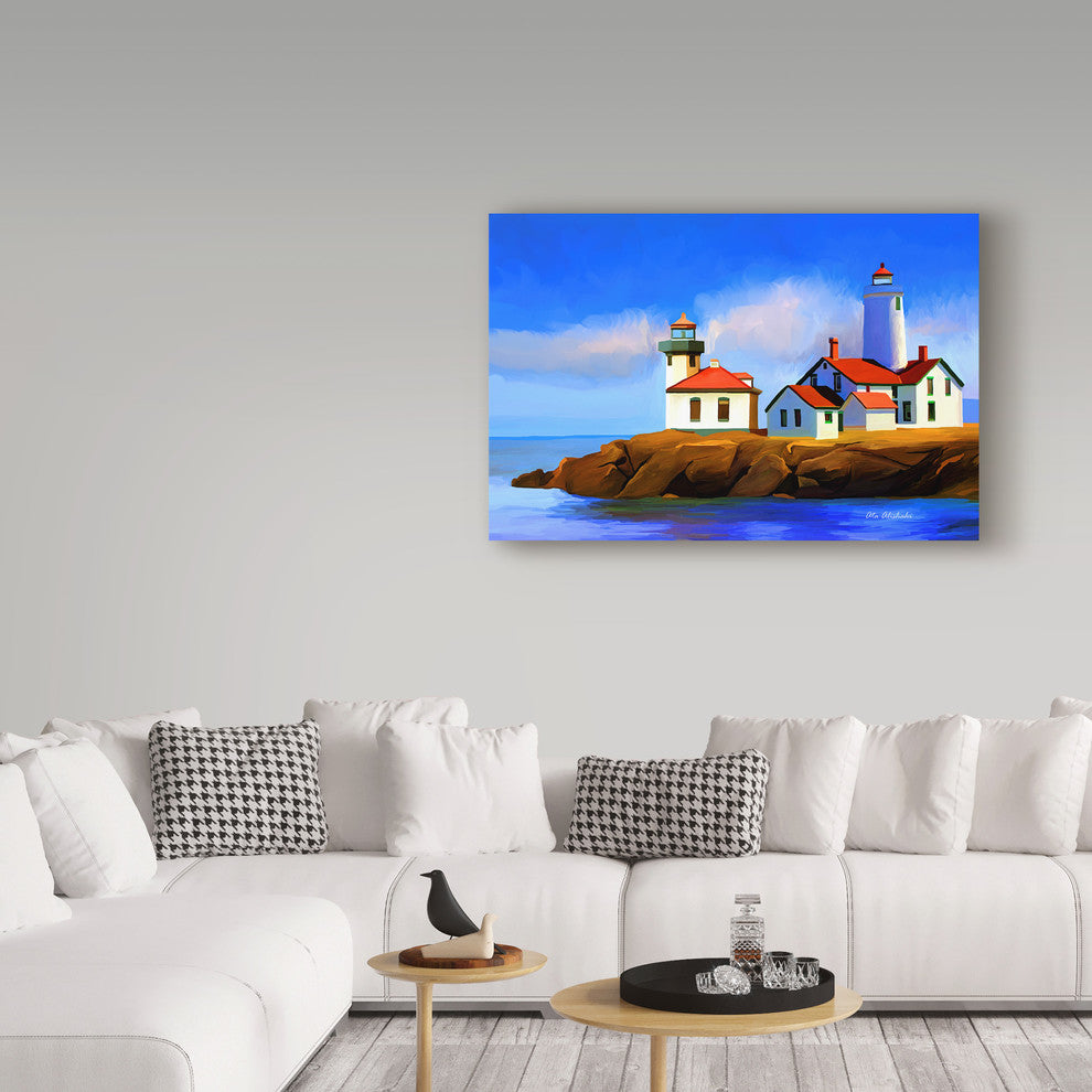 "Light House" by Ata Alishahi, Canvas Art, 12"x19"