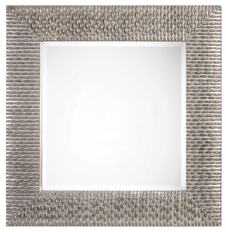 Uttermost Cressida Distressed Silver Square Mirror