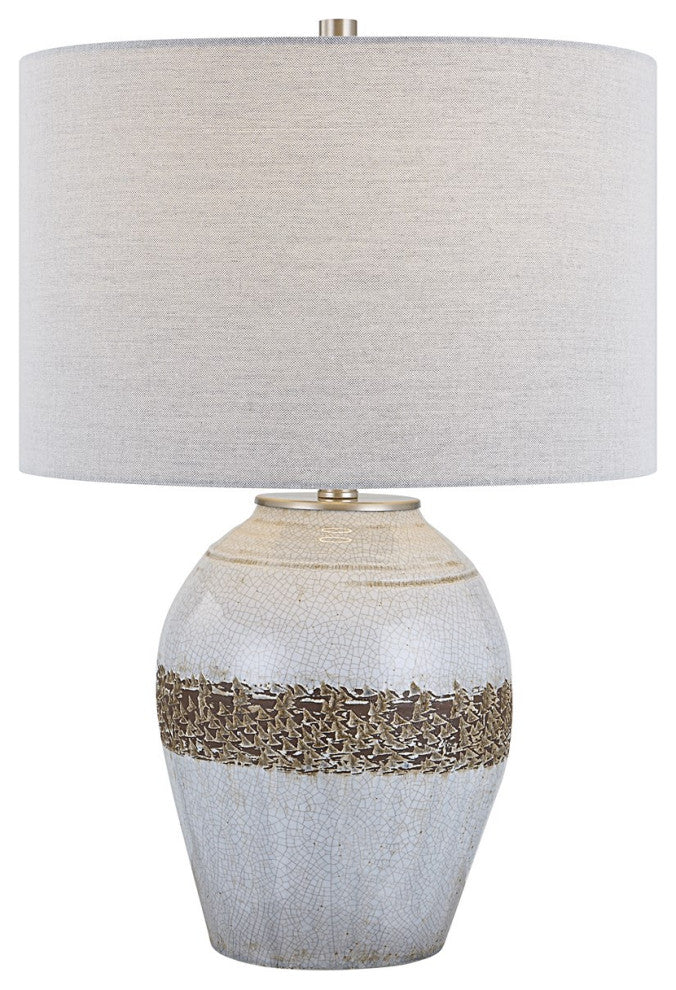Uttermost Poul Crackled Table Lamp 30053-1