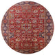 Ahgly Company Indoor Round Mid-Century Modern Area Rugs, 7' Round