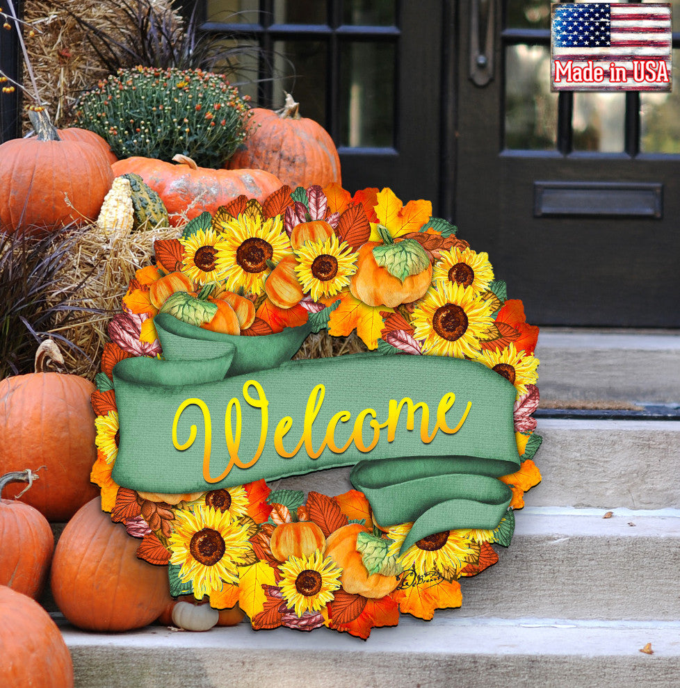 Flower Fall Wreath